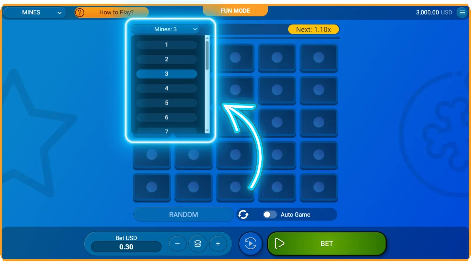 Mines Online Game